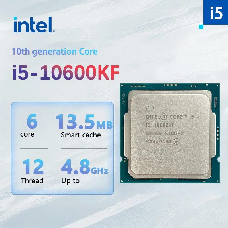  ھ i5-10600KF CPU μ, I5 10600KF, 4.1 GHz, 6 ھ 12 , 65W LGA1200, ǳ , ǰ